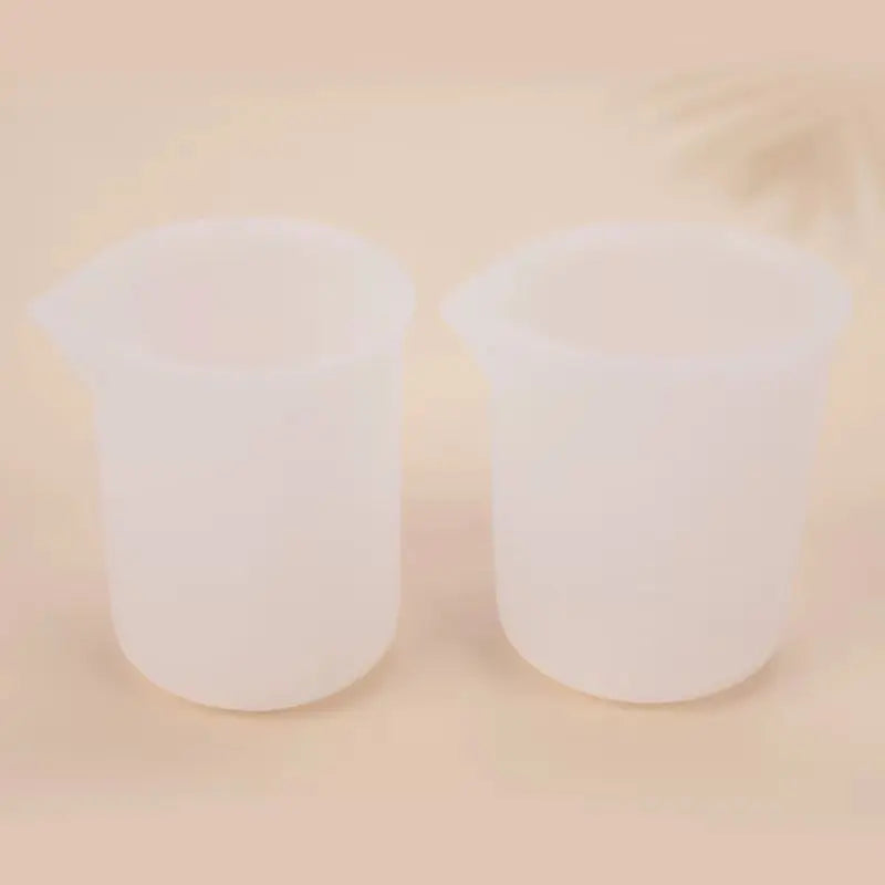 12Pcs Silicone Mixing Measuring Cups UV Resin Mold DIY Casting Jewelry Tool Kit