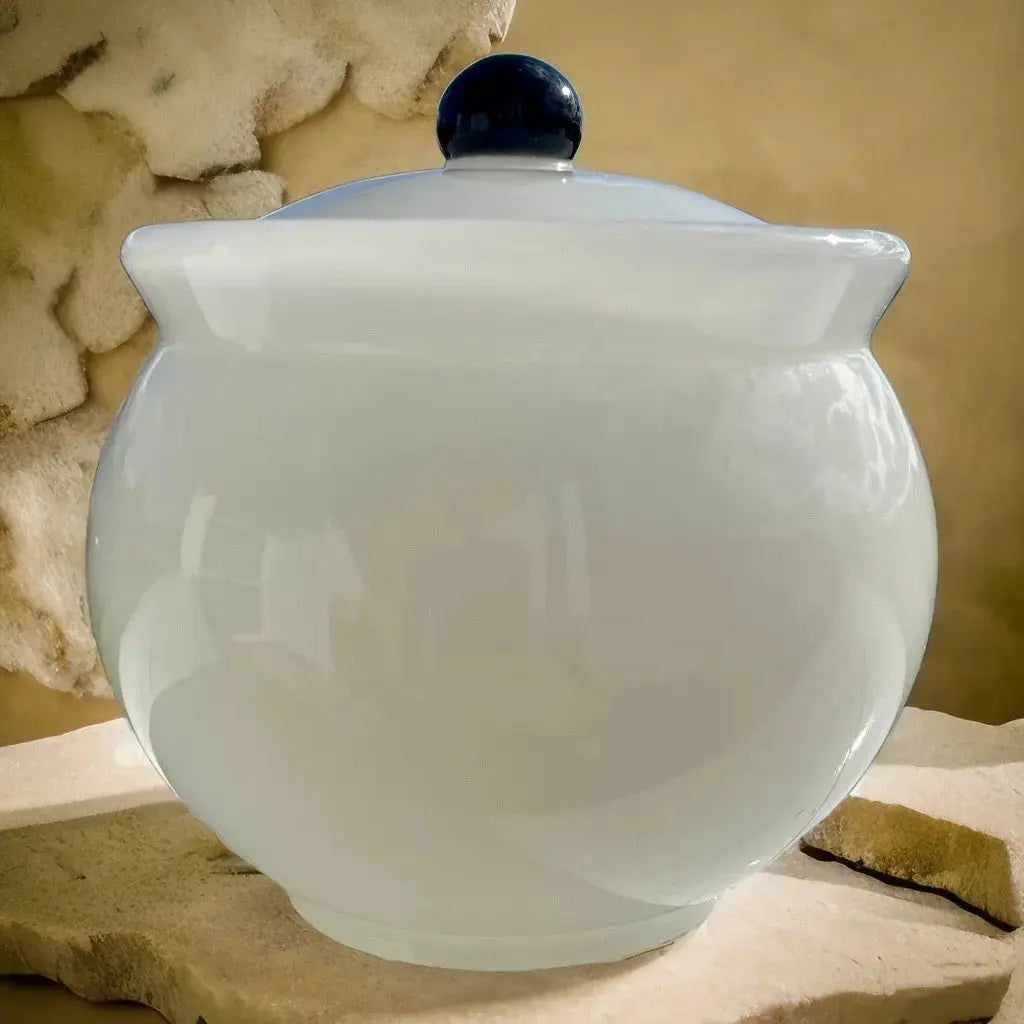 Elegant Handmade Epoxy Jar with Lid Epoxy-Crafts