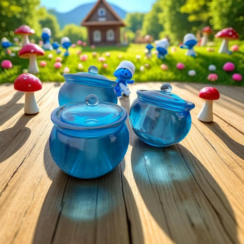 Elegant oppbevaring | Utsøkt håndlaget Epoxy Krukke med lokk Epoxy-Crafts