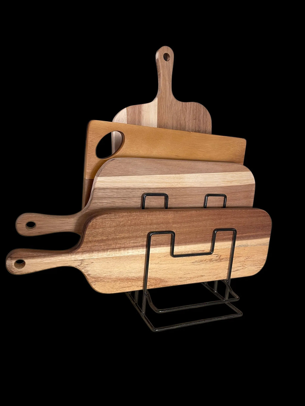 Metallstativ for skjærefjøler og gryte-/pannelokk Epoxy-Crafts