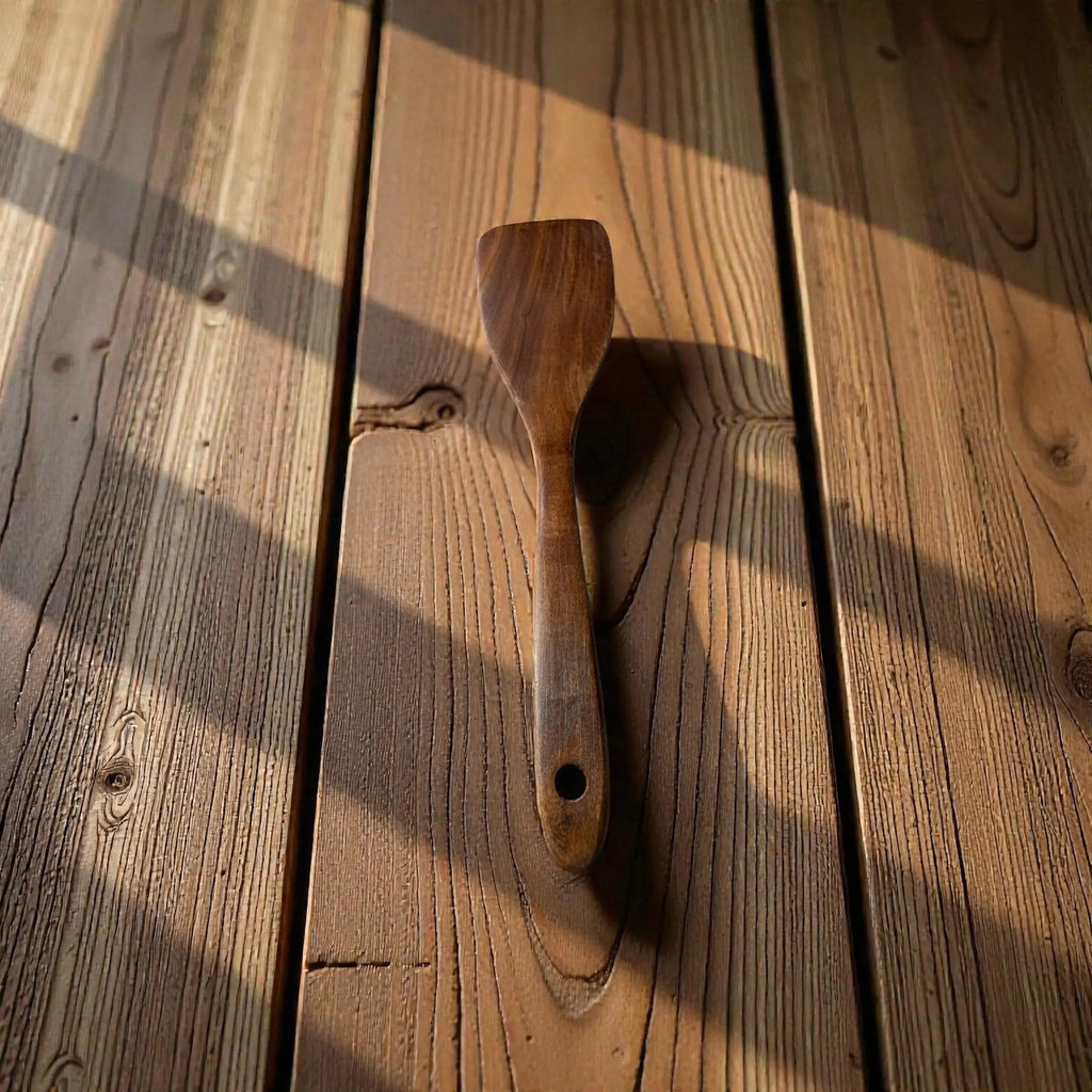 Stekespade i teak – 31,5 cm x 7,5 cm Epoxy-Crafts