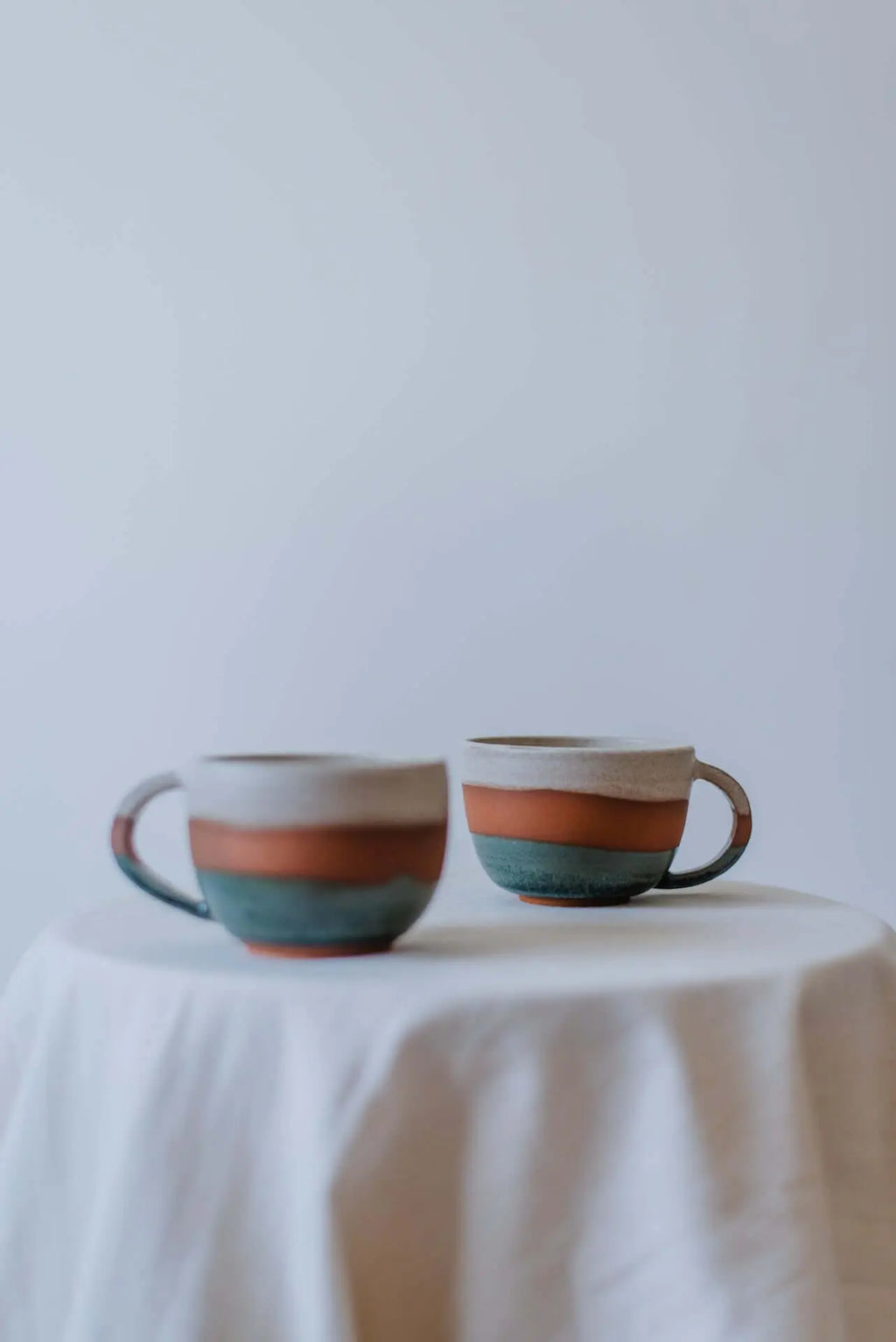 Round Cups for Tea/Coffee - 250ml - H-5.5 cm; W-8 cm Kalaa